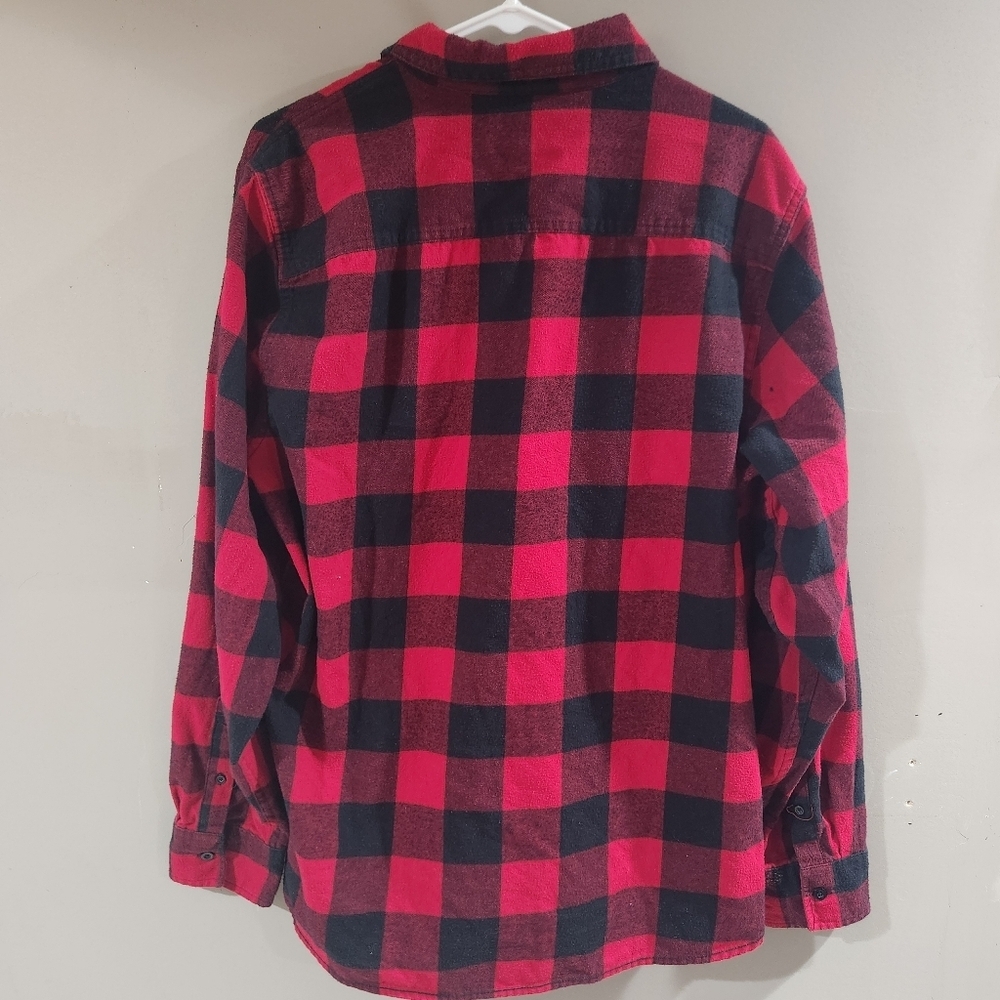 Grunt Style Men's Plaid Flannel Buffalo Sz Large - Picture 4 of 4